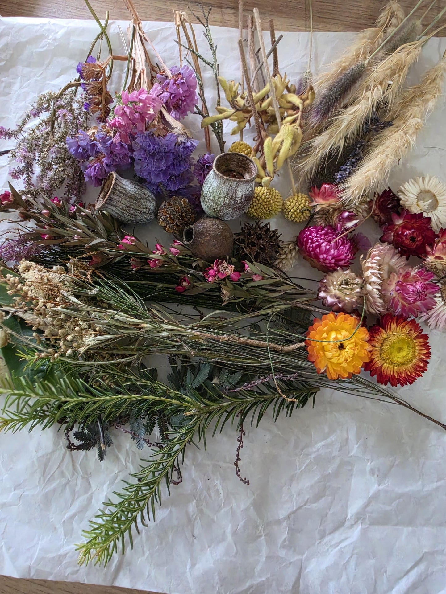 Natural Dried Flowers and Seed Pods, Dried Botanicals, Wildflowers, DIY decor, Resin Craft