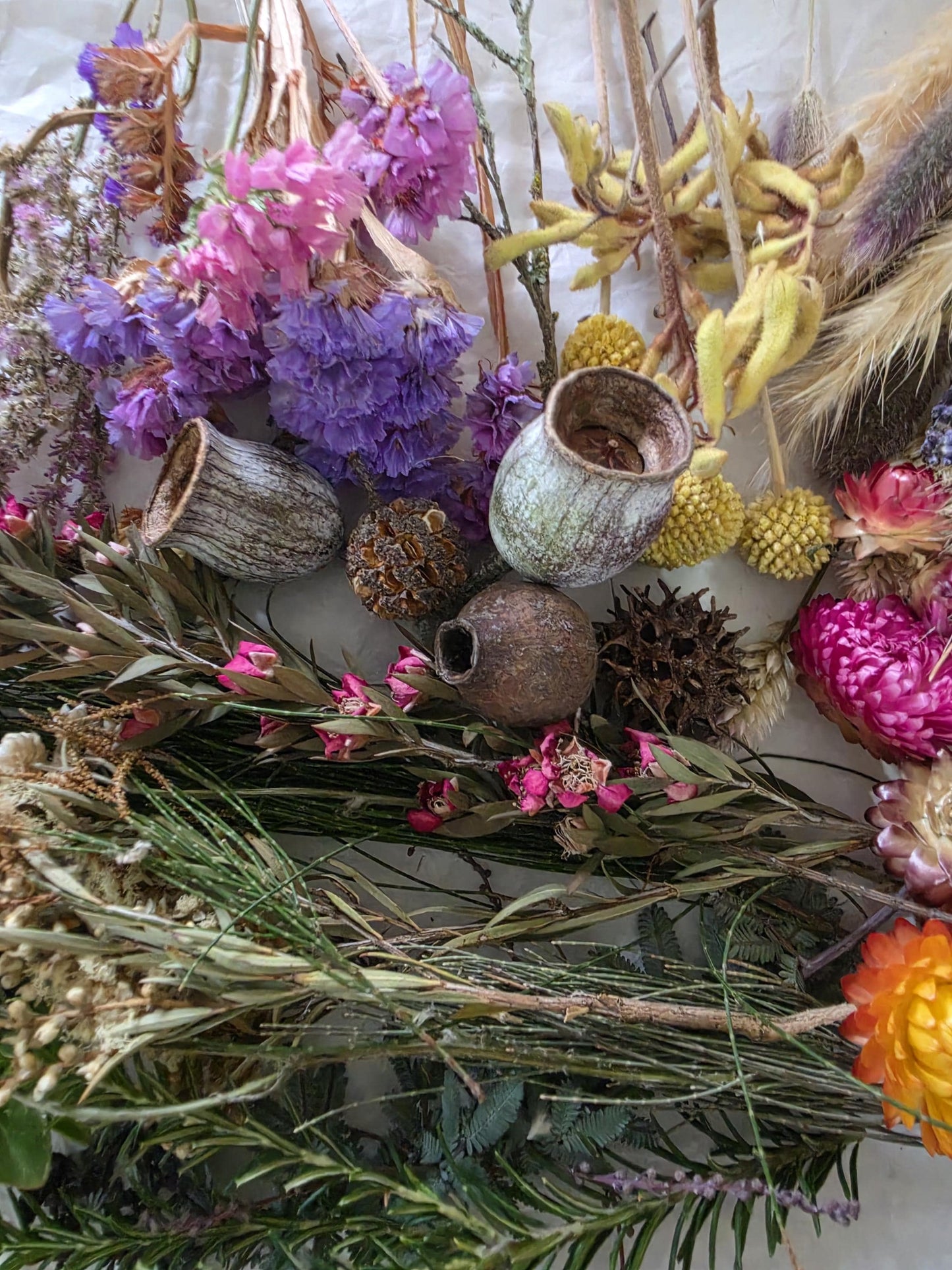 Natural Dried Flowers and Seed Pods, Dried Botanicals, Wildflowers, DIY decor, Resin Craft
